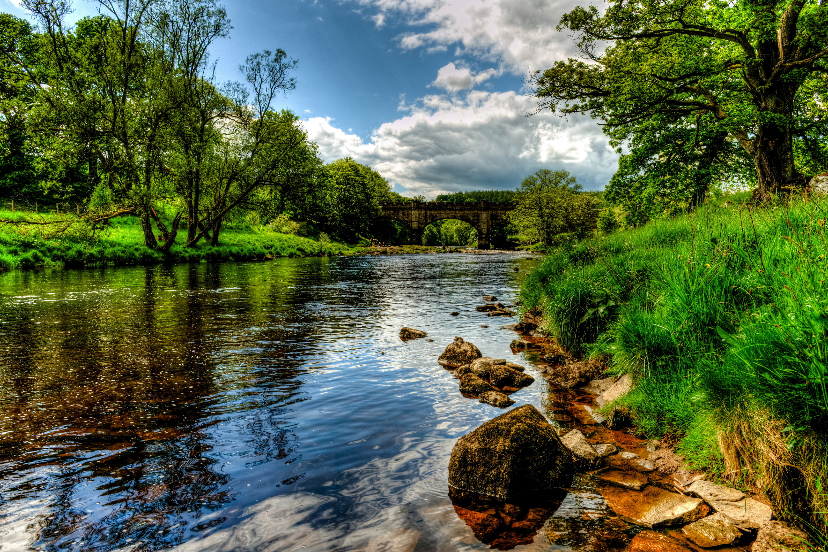 , bolton, river, wharfe, , , , , 